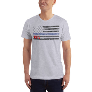 USA Distressed Flag Shirt